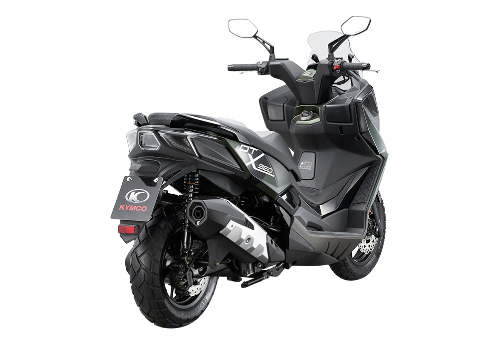 Kymco DTX 360 320cc - Available Now - £4799 + OTR - Green