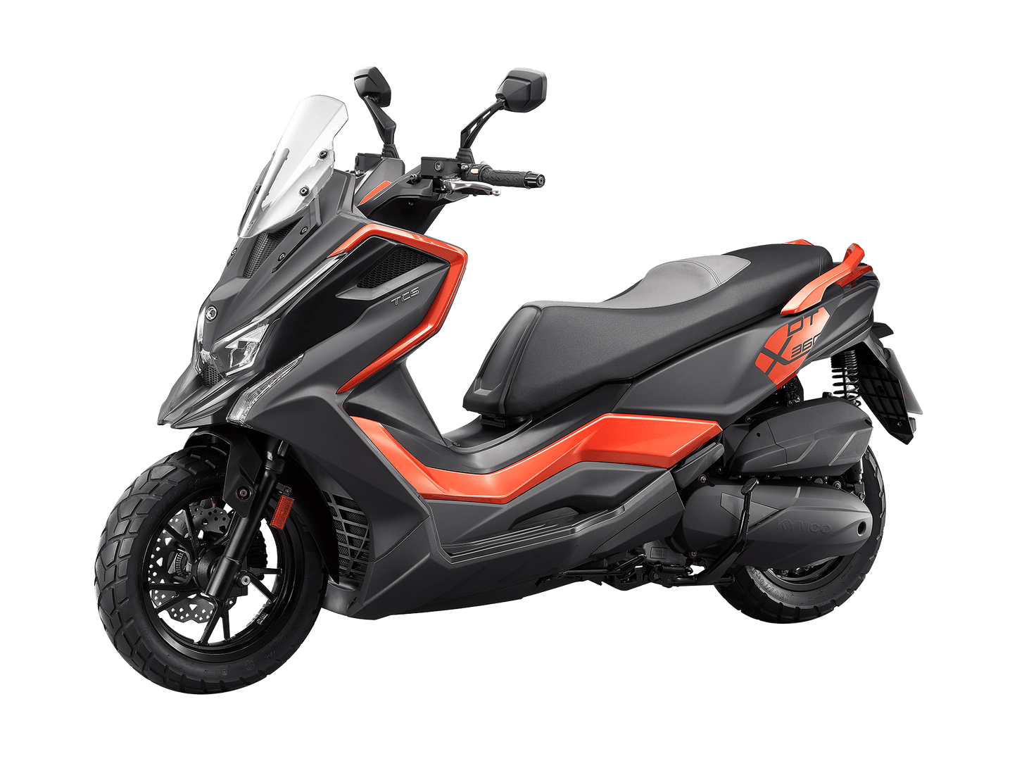 Kymco DTX 360 125cc - Available Now - £4499 +OTR - Orange/Black