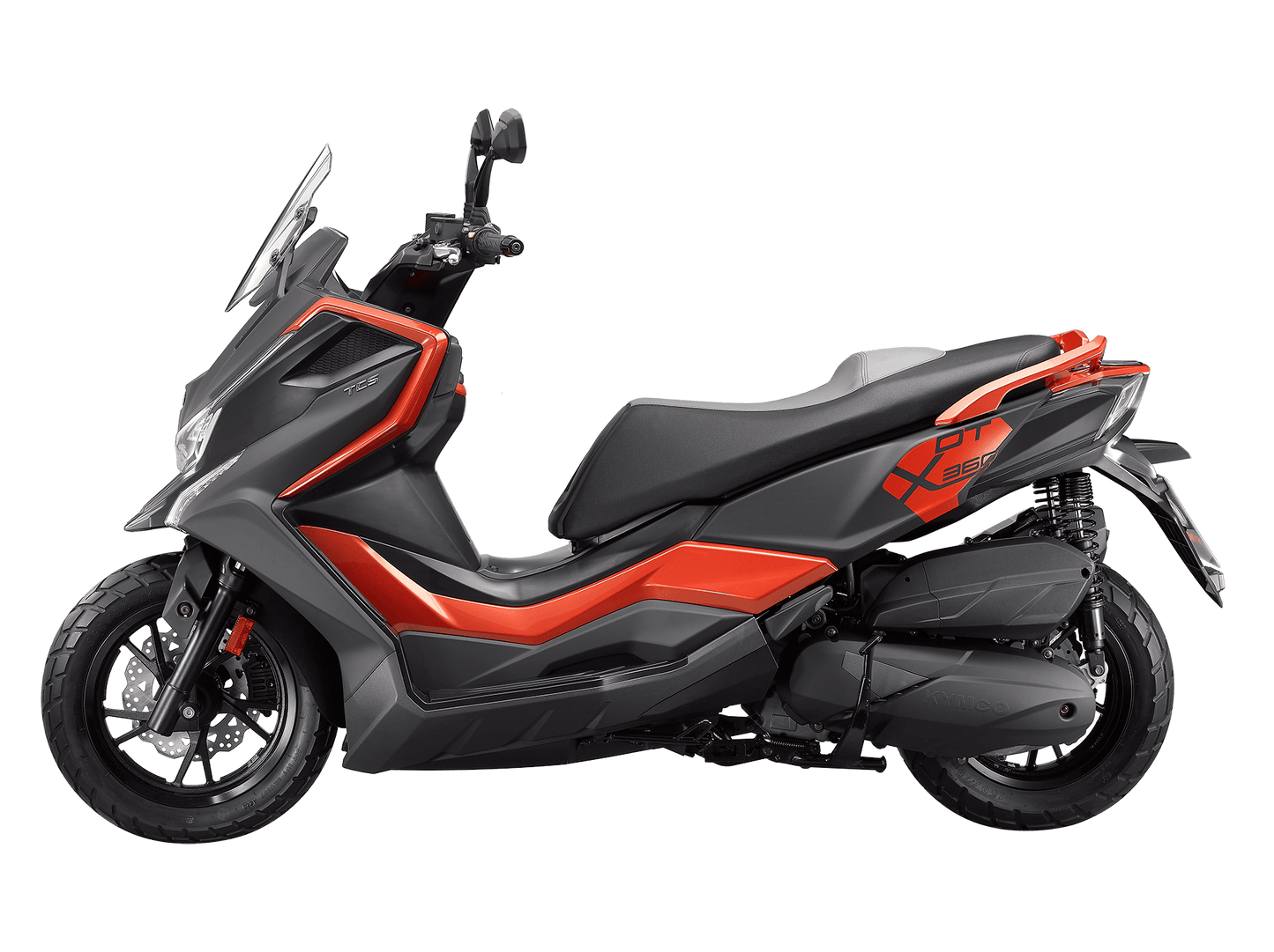 Kymco DTX 360 125cc - Available Now - £4499 +OTR - Orange/Black