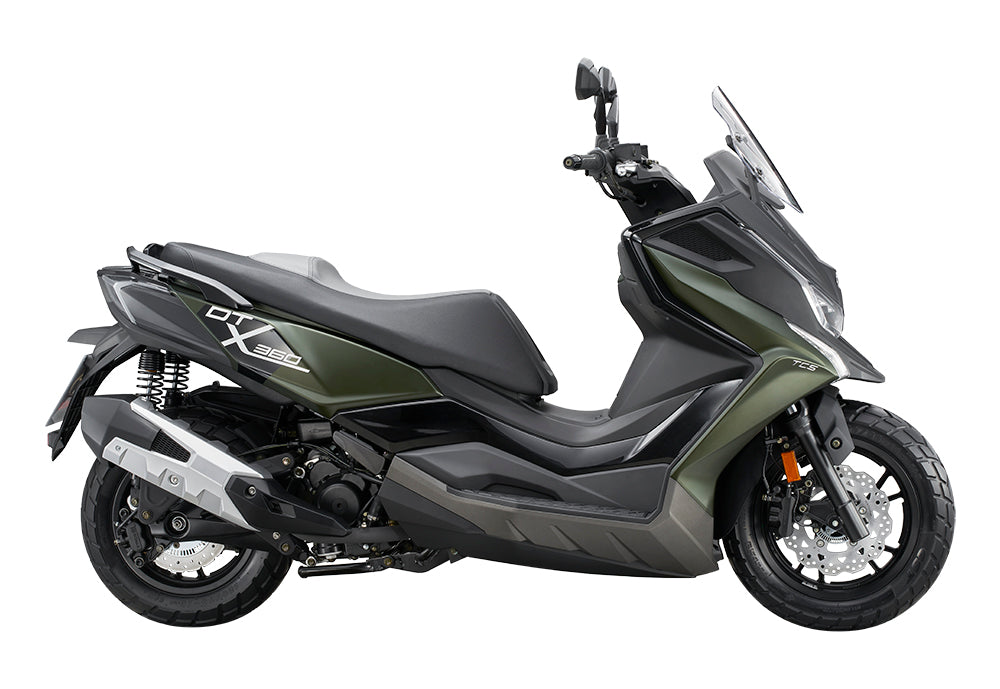 Kymco DTX 360 320cc - Available Now - £4799 + OTR - Green