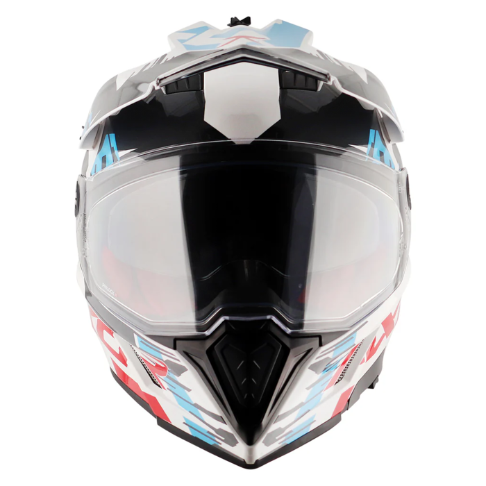 Axor X-Cross Adventure Helmet - White/Red Gloss £139.99