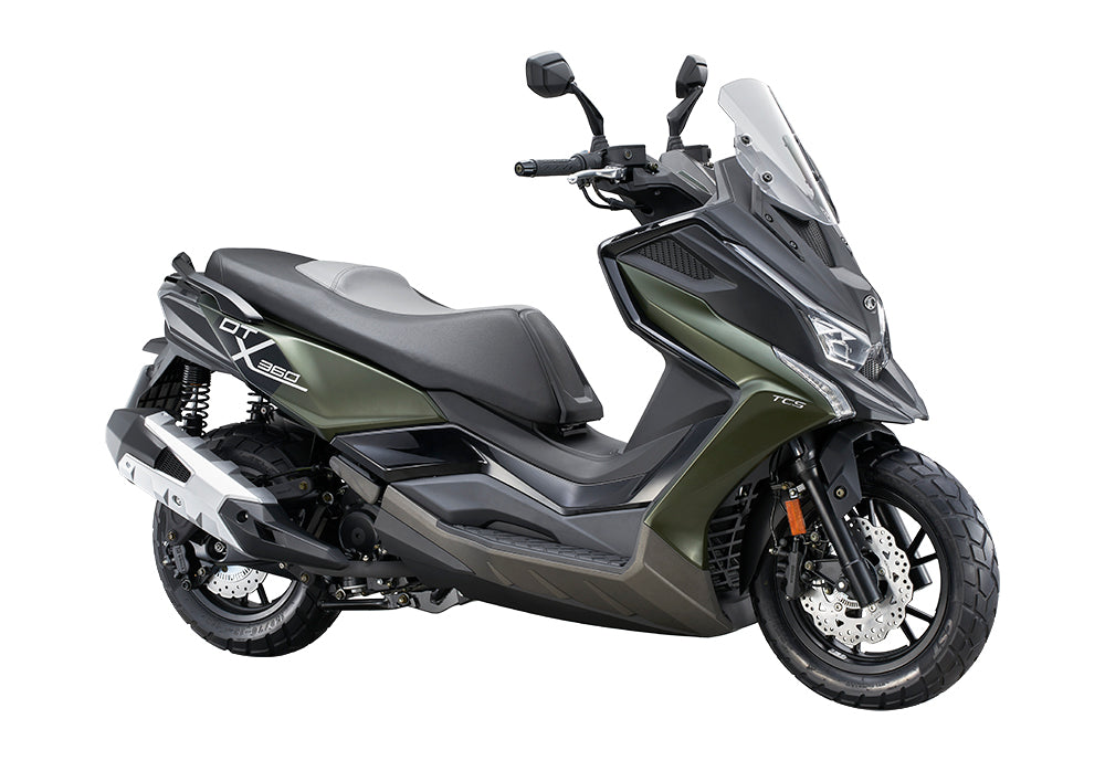 Kymco DTX 360 320cc - Available Now - £4799 + OTR - Green