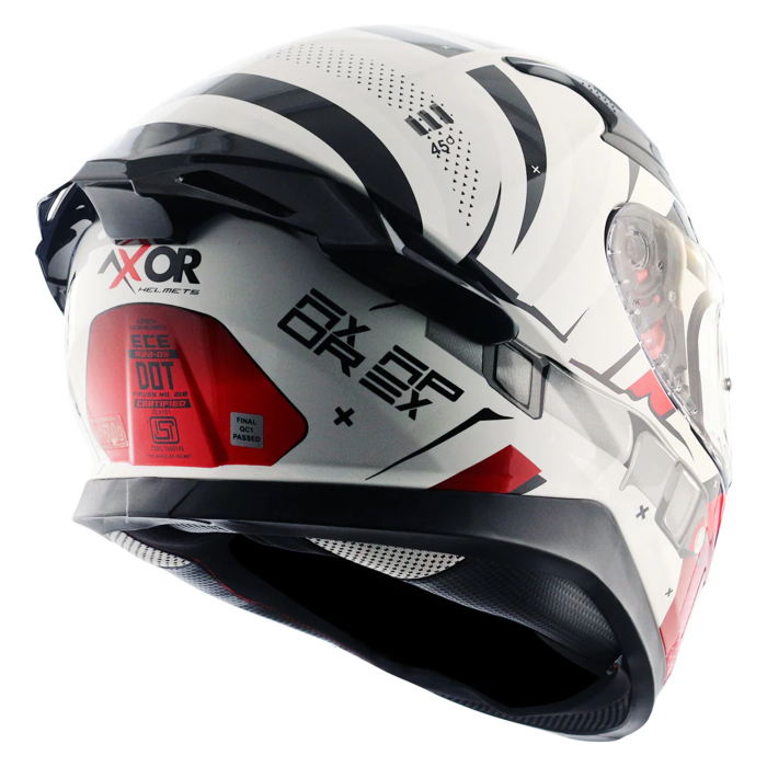 Axor Apex Full Face Helmet - Hex-2 Black Red Gloss £124.99