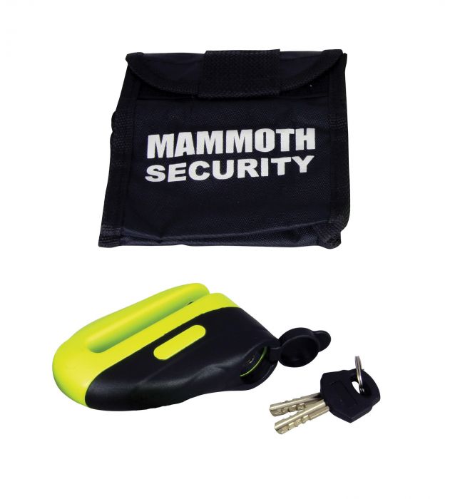 Mammoth Security Yellow Blast Disc Lock