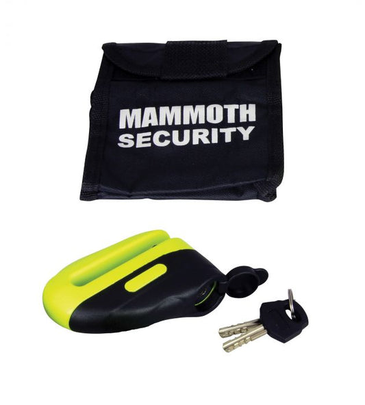 Mammoth Security Yellow Blast Disc Lock