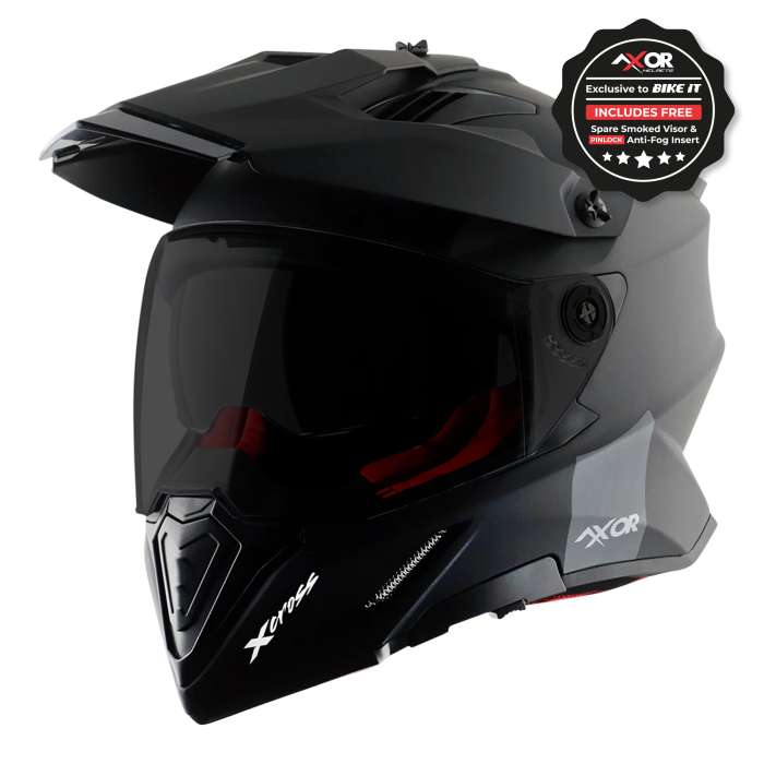 Axor X-Cross Adventure Helmet - Matt Black £124.99