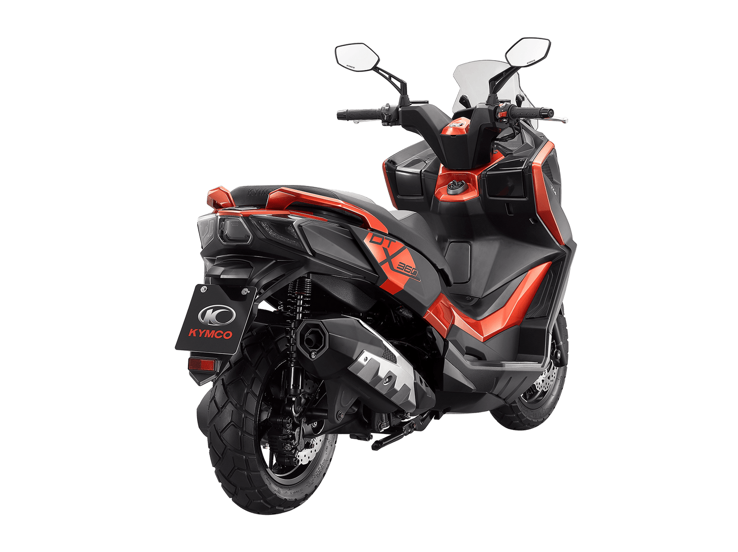 Kymco DTX 360 125cc - Available Now - £4499 +OTR - Orange/Black