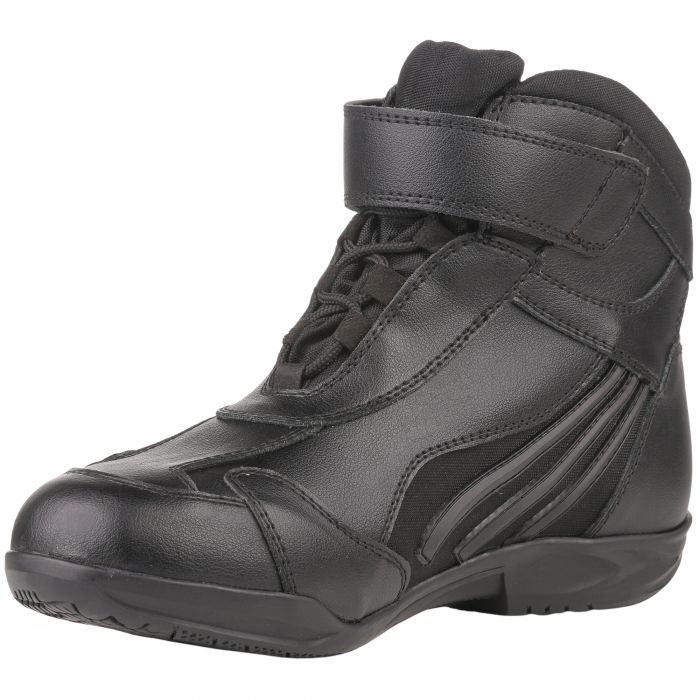 Bike It 'Perun' Low-Cut Black Waterproof Motorcycle Boot