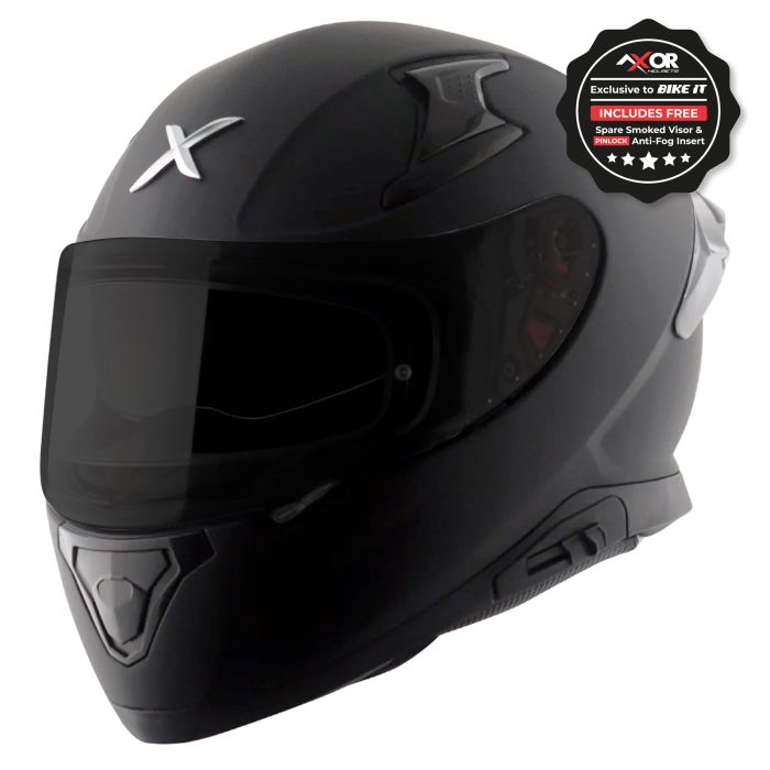 Axor Apex Full Face Helmet - Matt Black £89.99