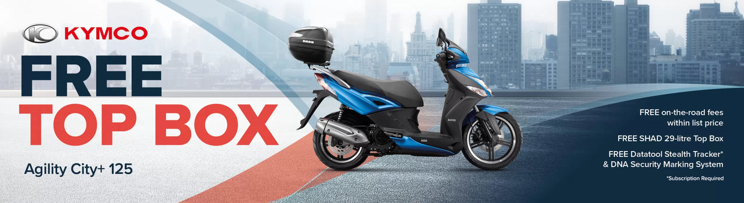 KYMCO Agility City+ 125cc Scooter - Sold Out