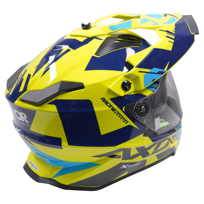 Axor Helmet X-Cross Adventure ECE2205 - Blue/Yellow Graphic £99.99