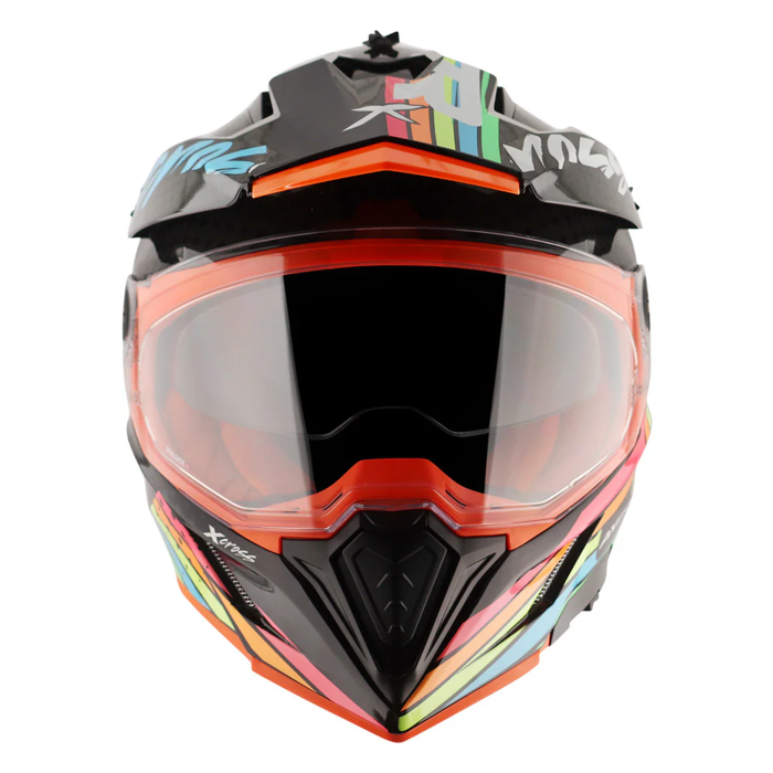 Axor X-Cross Adventure Helmet - Black/Grey Gloss £139.99