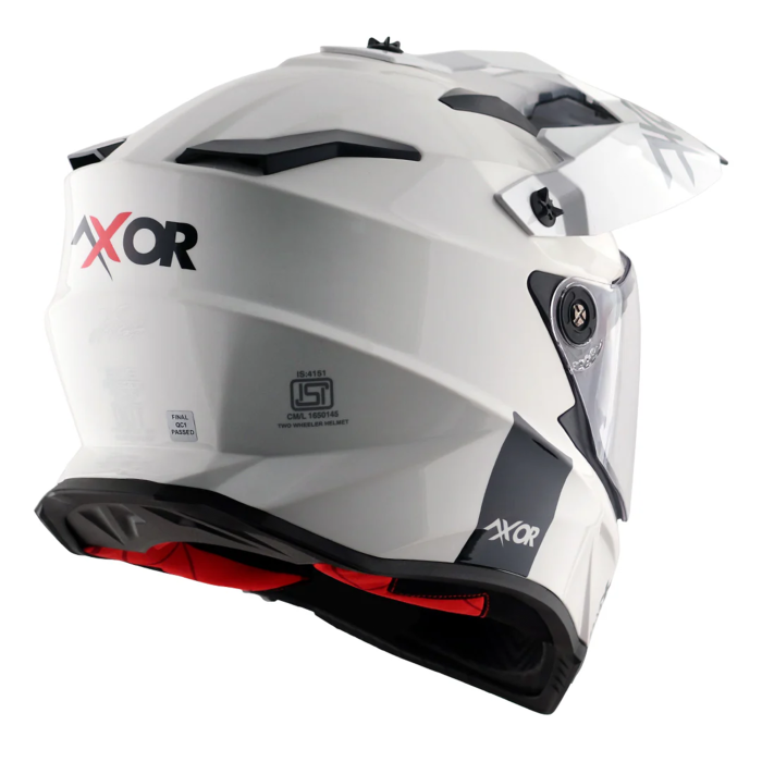 Axor X-Cross Adventure Helmet - Gloss White £124.99