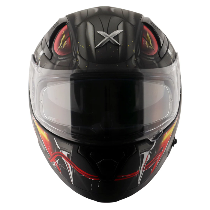 Axor Apex Full Face Helmet - Hex-2 Venomous Matt Black Grey £124.99