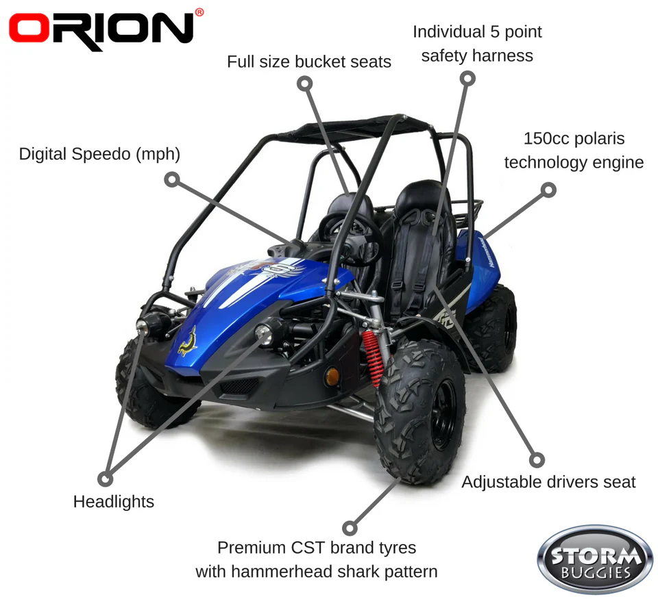 Hammerhead™ GTS150 Buggy - Blue - £2999