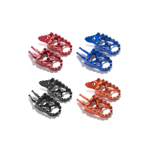 PRO RACE Billet Anodised Wide Foot Pegs for Ultra Bee Electric Motorcycles